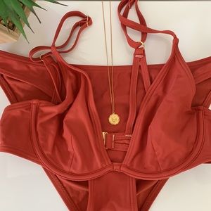 ASOS - (S) Bikini in Rust color